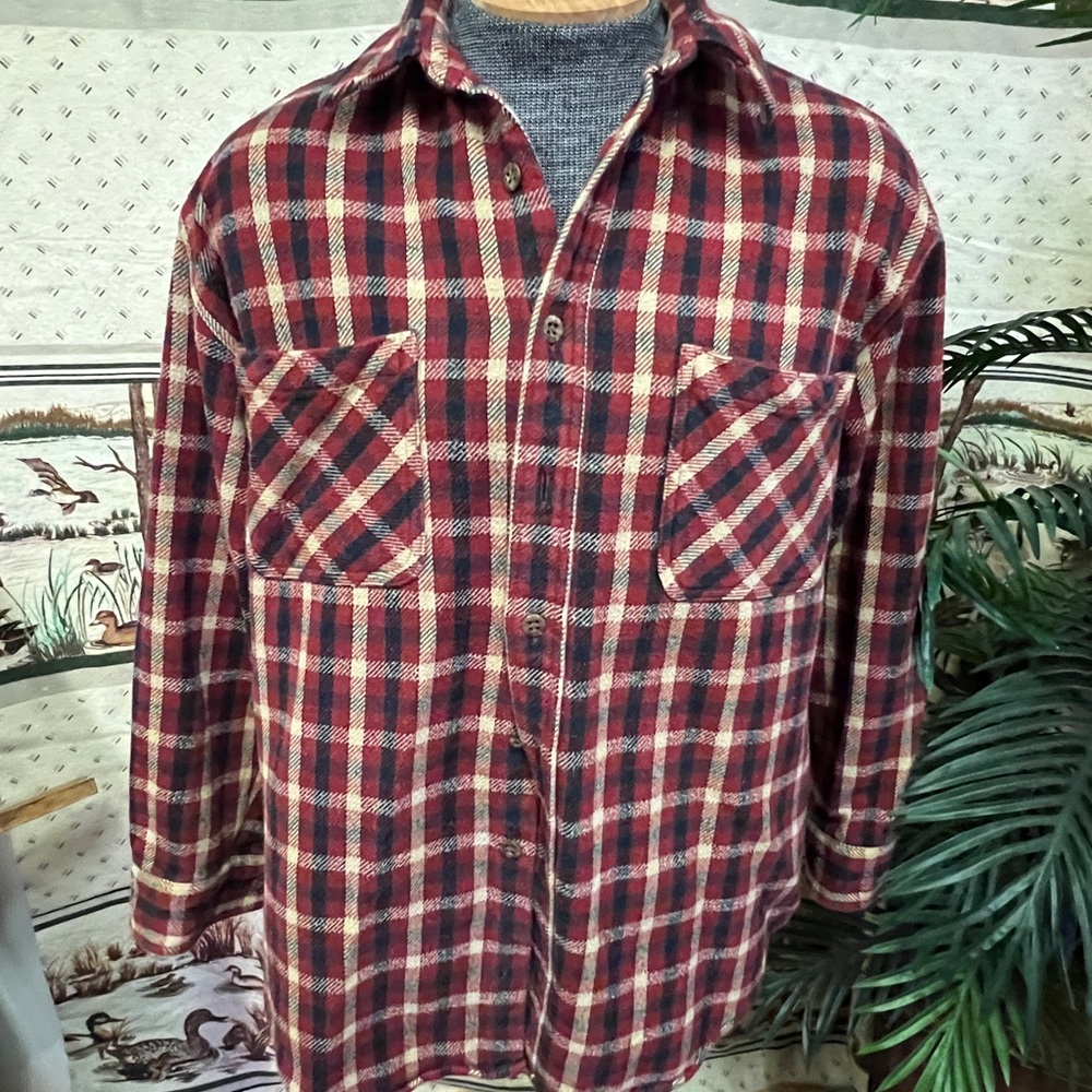 St. Johns Bay heavy flannel shirt